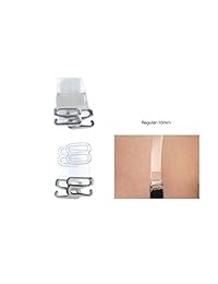 Divas Bra Straps Women's Invisible Clear Replacement Transparent, Multiple width …