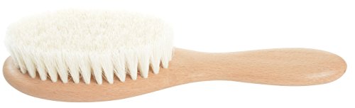 Wooden Baby Hair Brush - Healthcare and Grooming for Newborns & Toddlers, Ideal for Cradle Cap and Baby Registry by Little Tinkers World