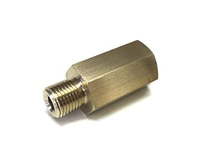 wps Langer Gewinde Adapter auf M10x1 für Öl und Wasser Temperatur Sensoren mit 1/8' 27NPT