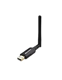 Cable Matters Gold Plated Wireless N 300 Mbps USB Adapter con antena externa de alta ganancia para Windows