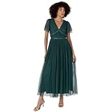 Anaya with Love Ladies Maxi Dress for Women V Neckline Short Sleeve Frilly Long Empire Waist for Wedding Guest Bridesmaid Maid of Honour Frosty Green Size 14 price in UAE | Amazon Anaya with Love Ladies Maxi Dress for Women V Neckline Short Sleeve Frilly Long Empire Waist for Wedding Guest Bridesmaid Maid of Honour Frosty Green Size 14 price in UAE | Amazon
