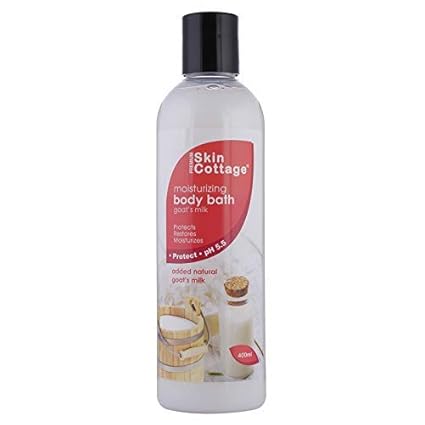Premium Skin Cottage Moisturising Body Bath Goat Milk, 400 ml