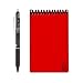 Rocketbook Smart Reusable Notebook, Mini Spiral Notebook, Atomic Red, (3.5