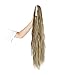 FUT Womens Claw Ponytail Clip in Hair Extensions 21 inches Long Corn Hairpiecethumb 4