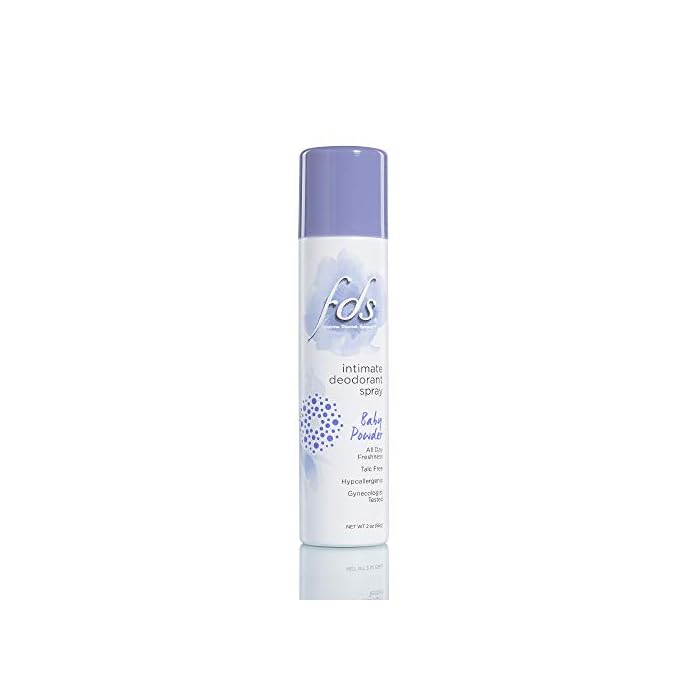 FDS Feminine Deodorant Spray Baby Fresh scent, 2 oz (Pack of 3)