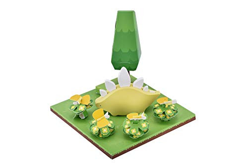 HALFTOYS Magnetic 3-D Puzzle Dinosaur Figures Toy Set for Kids & Family- Stego -Problem Solving Skills Development Easy to Learn and Play