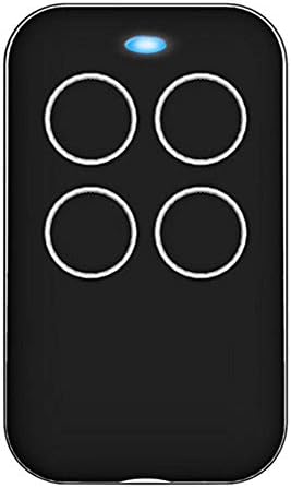 Garage Door Opener 4-Button Automatic Cloning Remote Control PTX4 Copy Duplicator Multi-Frequency Key Fob 433 868 315 MHz Universal Garage Door Cloning Remote Control Fixed Code Rolling Duplicator