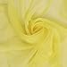 Ruthy's Textile Yellow Sheer Curtains 84 Inches Long Grommet Window Treatment Voile Panels 54