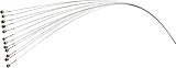 Rogue P16 Bulk 12 Pack 016 Plain Steel Electric Guitar Strings