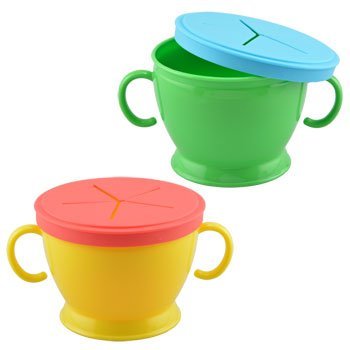 baby snack cup with lid