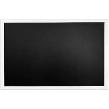 White Framed Premium Surface Magnetic Large Chalk Board- 24