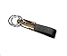 Mehr® Premium Valet Leather Keychain - Safe, Latch Secured & Useful Key Ring - Elegant Detachable Key Chain