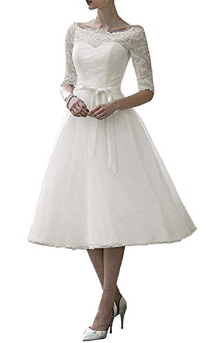casual wedding dresses knee length