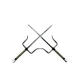 Hanzo Steel 19 Inch Sai Set - Chrome