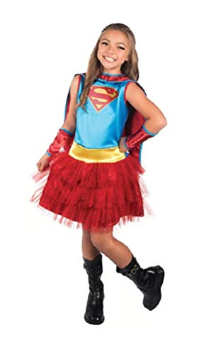 Girls DC Comics Supergirl Tutu Dress Costume (Small)