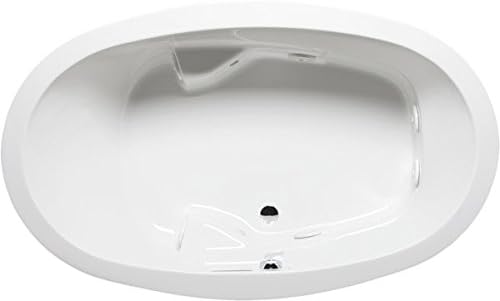 Americh PC7244W-WH Paciano 7244-Whisper Whirlpool Tub, White