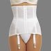 Rago Women's Waist Cincher, Black, X-Small (24)