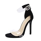 2018 Summer Buckle Strap Ankle Strap High Heels