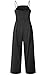 ECOWISH Womens Jumpsuits Black