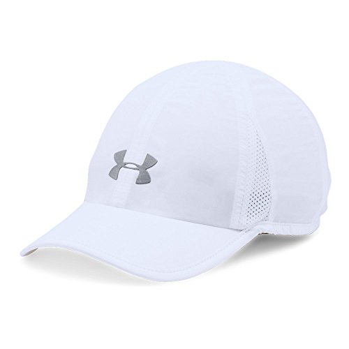 Under Armour Women's Shadow 2.0 Cap, White/White, One Size