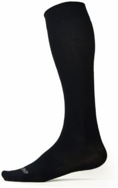 Graduated Compression Socks (3 PAIR PACK) Black - Size 10-13