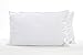 CGK Unlimited Standard Size Pillows 2 Pack - Fluffy and Comfortable - White 20 x 26 Inch - Comfy Fluff and Plush - Two Pillow Set - Standard - Softer Than Feather Goose Down - Luxury Hotel Quality