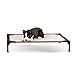 K&H Pet Products Self-Warming Pet Cot Cover Replacement (Cot Sold Separately) - Chocolate/Fleece, Large 30 X 42 Inches