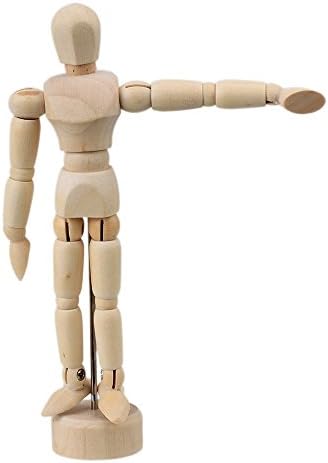 14cm デッサン 新品未使用 人形 マネキン 木製 フィギュア インテリア 絵画モデル 関節式