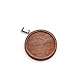 Tiparts 12 pcs Wooden Pendant Trays Round Cabochon Bases for Crafting DIY Jewelry Gift Making (Wooden, Inner Diameter:30mm)