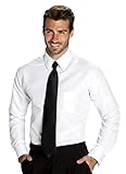 Luxe Microfiber Mens Regular Fit Dress Shirt Rollup