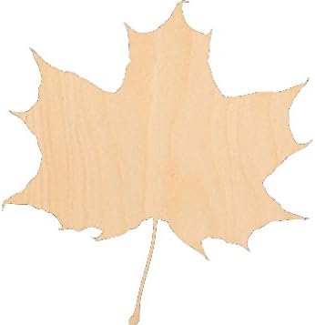 Laser Cut Shape – Maple Leaf – Small – 6”