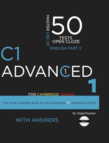 Amazon.com: C1 ADVANCED (Key Word Transformation): 30 Practice