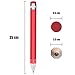 BUSHIBU Wooden Jumbo Pencils for Prop/Gifts/Decor - 14 Inch Funny Big Novelty Pencil with Cap(Red) for Schools and Homes