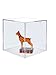 Marketing Holders Jewelry Cube Riser Display Box / 5 Sided (Acrylic) (1, 4x4x4)