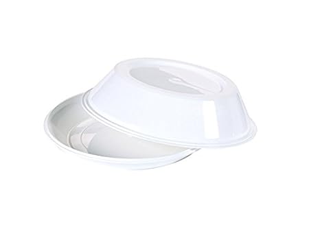 Juego de calor de polipropileno blanco, para platos de hasta max ...