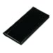 Samsill Regal Leather Business Card Holder with Padded Cover, Book Holds 96 Business or Credit Cards, Black