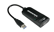 Diamond USB 3.0 to DisplayPort 4K UHD (Ultra-High-Definition) Video Graphics Adapter for Multiple Monitors up to 3840x2160 (DisplayLink DL-5500 Chipset - Supports Windows 10, 8.1, 8, 7)