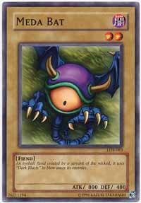 Yu-Gi-Oh! - Meda Bat (LOB-083) - Legend of Blue Eyes White Dragon - 1st Edition - Common
