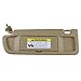 IAMAUTO 52815 Driver Left Pearl Ivory Tan Sun Visor for 2006 2007 2008 Honda Civic