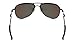 Oakley Men's Talipin Lead OO4086-08 Aviator Sunglasses, Satin Black, 61 mm
