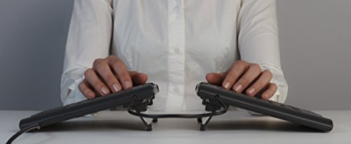 Kinesis Freestyle2 Ergonomic Keyboard w/ V3 Lifters for PC (9" Separation)