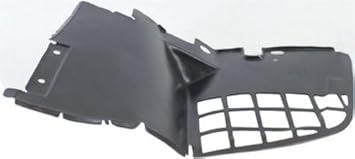 Splash Shield Front Left Side Fender Liner Plastic Front Section Convertible for SL-CLASS 90-95 Front Section