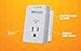 Woods 41008 Surge Protector One 3-prong Power Outlet LED Indicator Light and Alarm, 1080J, White