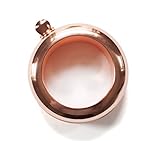 Wrist Flask Booze Bangle | Women's Bracelet Shot Flask for Liquor | AAA Grade Stainless Steel - Rose Gold No Rust | Secret Spill Proof Jumbo Wine Alcohol Bracelet for Festival / Party 4 Ounce by Nova