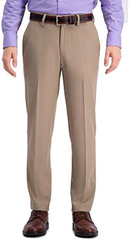 Haggar Mens HC00287 Cool 18 Pro Slim 