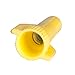 GARDNER BENDER 10-084 WingGard Wire Connector, 100 Pack, Yellow, 100