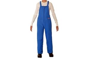 SkiGear Kids Insulated Snow Bib Overalls, Nautical Blue, X-Large