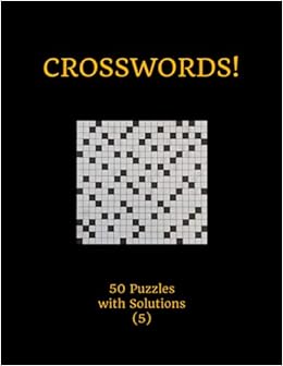 Amazon Com Crosswords Crossword Puzzle Activity Book For Adults 50 Crossword Puzzles Book With Solutions 5 9798529362037 Malloy Jr Frank Joseph Libros