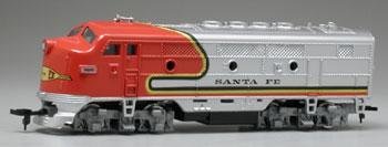 Model Power MDP96800 HO Scale ATSF F2A Diesel Locomotive Model Train