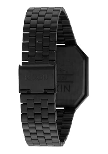 NIXON Re-Run A158 All Black 30m Water Resistant Men's Digital